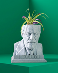 Sigmund Freud bust planter for a psychology lover by Happy Box Designs