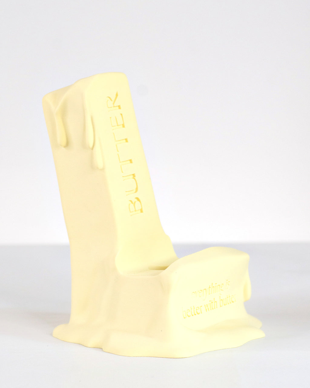 Stick of Butter Cell Phone Stand by Happy Box Designs