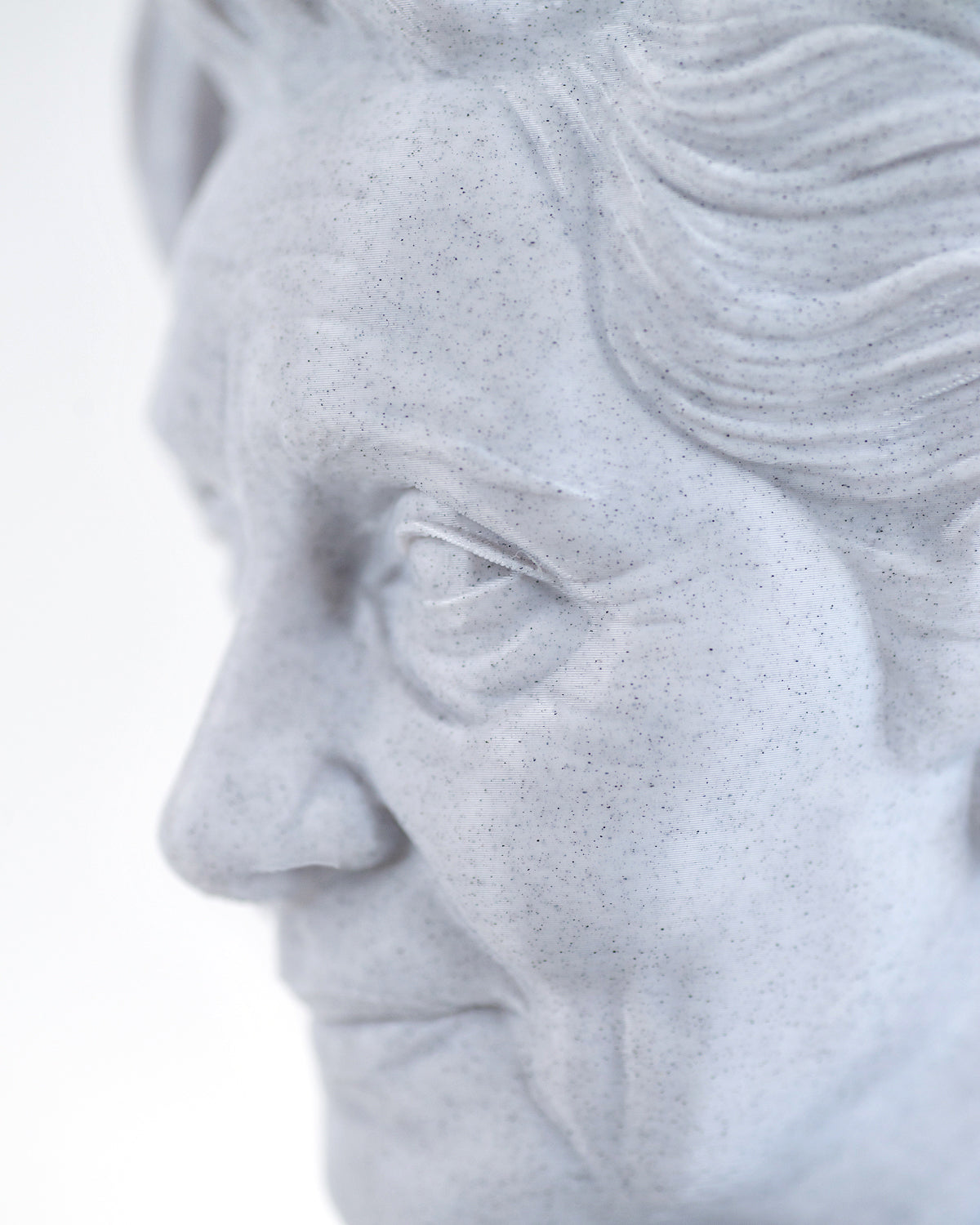 White Marble Melanie Klein Bust Planter by Happy Box Designs